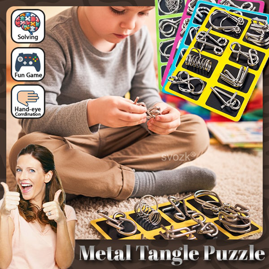 svozk® 3D Metal Challenge Puzzle Toy