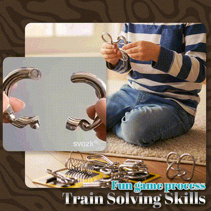 svozk® 3D Metal Challenge Puzzle Toy