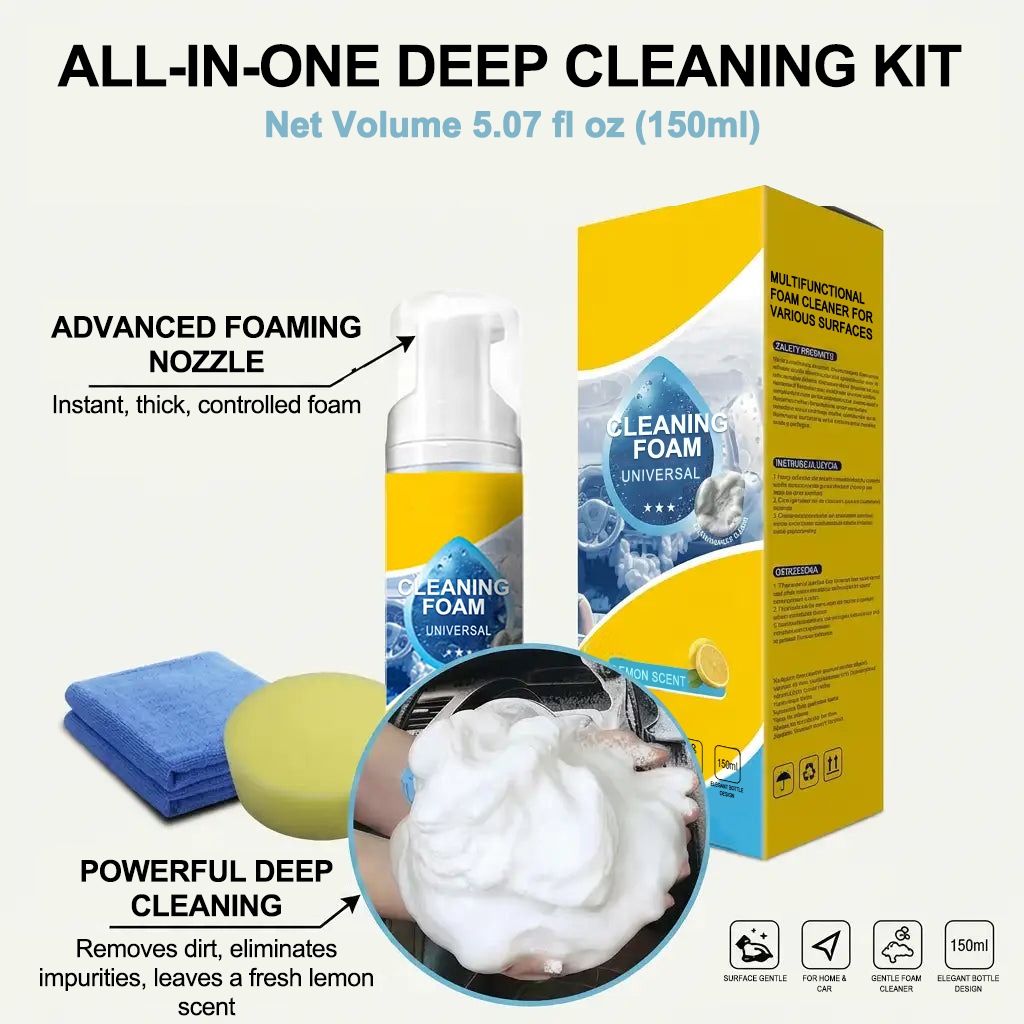 Last day: 50% OFF 💦 4-in-1 Multi-Enzyme Foaming Cleaner