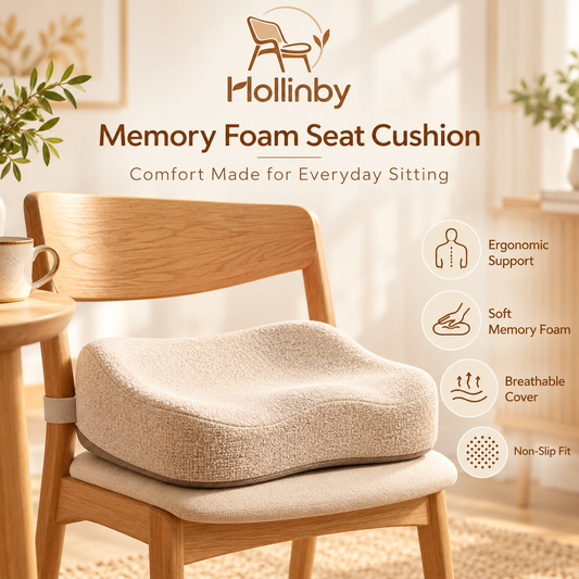 Hollinby Memory Foam Seat Cushion