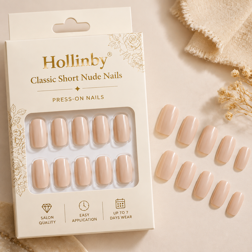Hollinby® Classic Short Nude Nails