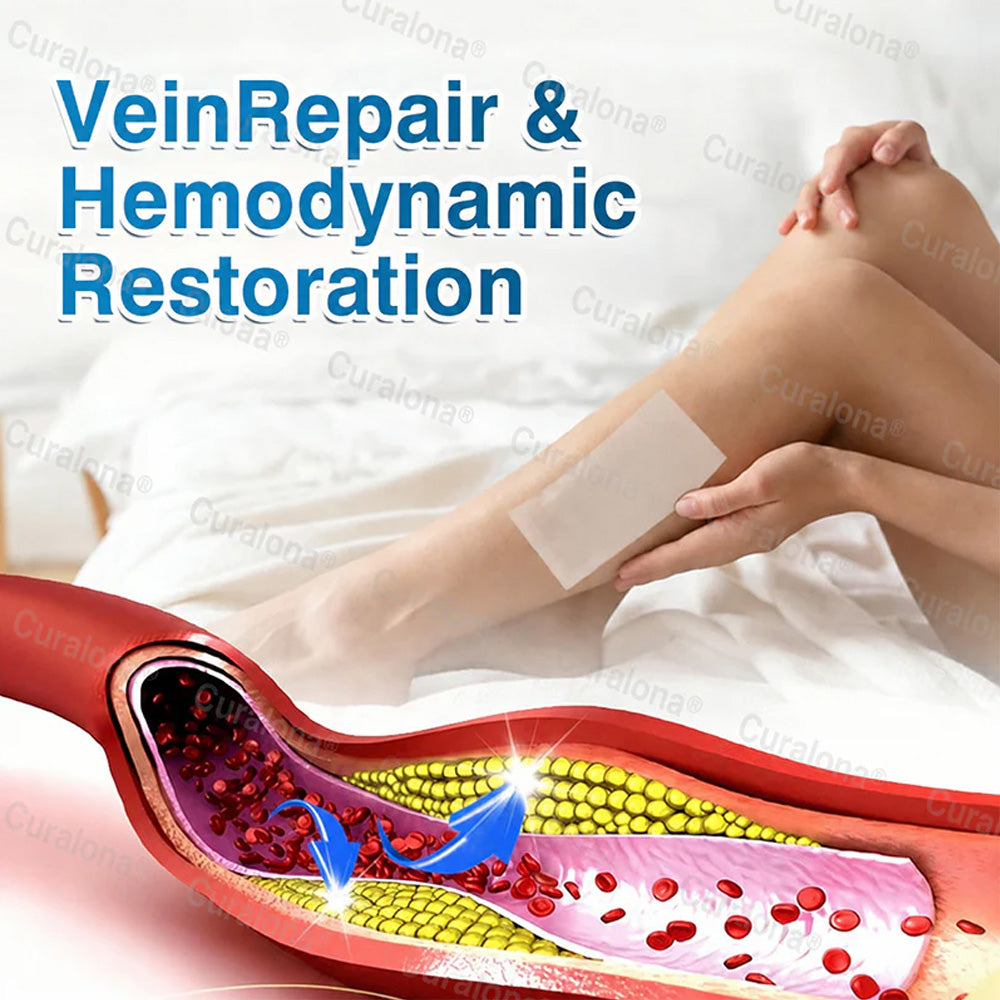 🇬🇧🏆✅️🏃 Curalona® VeinRepair Microneedle Patch Roll ⚡ Instant Relief, Long-Term Results
