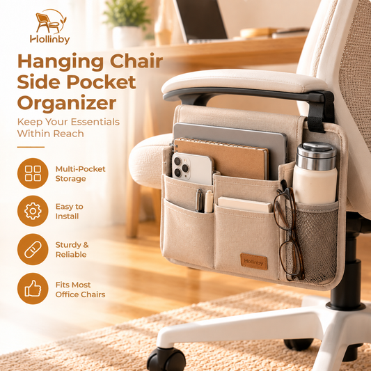 Hollinby Hanging Chair Side Pocket Organizer