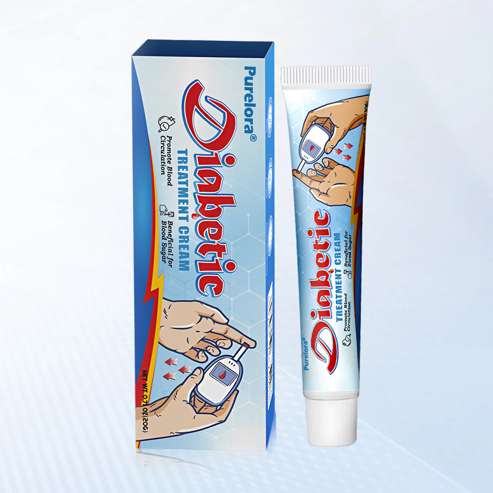 🥏 Made in UK • 🚚 2-3 Day Delivery • 💯 180-Day Guarantee——Purelora® VitaGluco Diabetes Treatment Cream