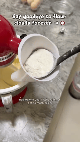 Stand Mixer Flour Funnel