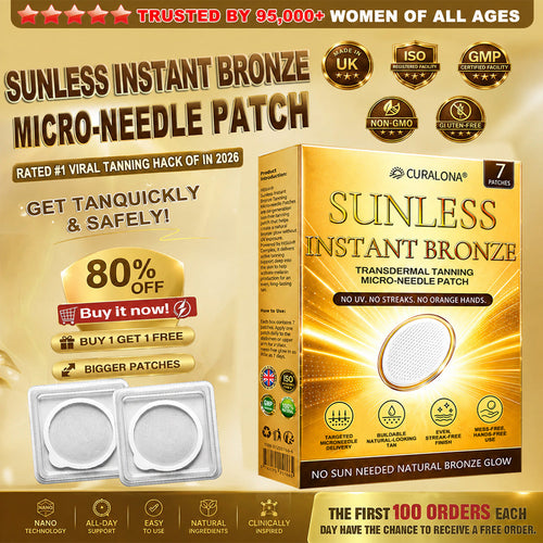 𝑶𝒇𝒇𝒊𝒄𝒊𝒂𝒍 𝑺𝒕𝒐𝒓𝒆 | ☀️☀️ 𝐂𝐔𝐑𝐀𝐋𝐎𝐍𝐀® 𝐒𝐮𝐧𝐥𝐞𝐬𝐬 𝐈𝐧𝐬𝐭𝐚𝐧𝐭 𝐁𝐫𝐨𝐧𝐳𝐞 𝐓𝐚𝐧𝐧𝐢𝐧𝐠 𝐌𝐢𝐜𝐫𝐨𝐧𝐞𝐞𝐝𝐥𝐞 𝐏𝐚𝐭𝐜𝐡 🇬🇧 (𝐉𝐮𝐬𝐭 𝐨𝐧𝐜𝐞 𝐚 𝐝𝐚𝐲) 𝐕𝐢𝐬𝐢𝐛𝐥𝐞 𝐁𝐫𝐨𝐧𝐳𝐞 𝐆𝐥𝐨𝐰 𝐢𝐧 𝟕 𝐃𝐚𝐲𝐬 ✅ 𝐍𝐨 𝐔𝐕, 𝐍𝐨 𝐎𝐫𝐚𝐧𝐠𝐞, 𝐍𝐨 𝐒𝐭𝐫𝐞𝐚𝐤𝐬, 𝐍𝐨 𝐃𝐇𝐀, 𝐍𝐨 𝐌𝐞𝐬𝐬.