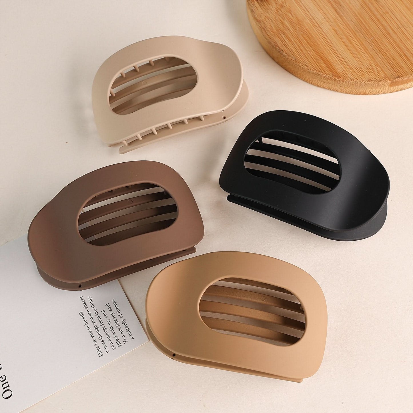 Car-friendly hair clips  Solid Color Hair Clip