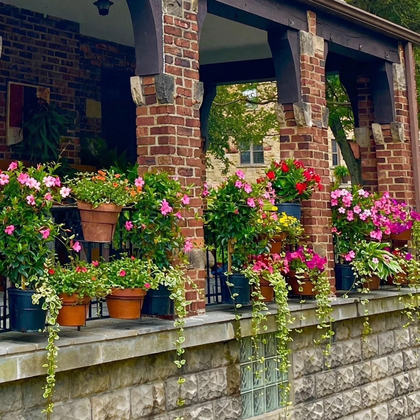 💥 Limited Deal – Railing Plant Hanger 🌼 Heavy Duty, No Drill