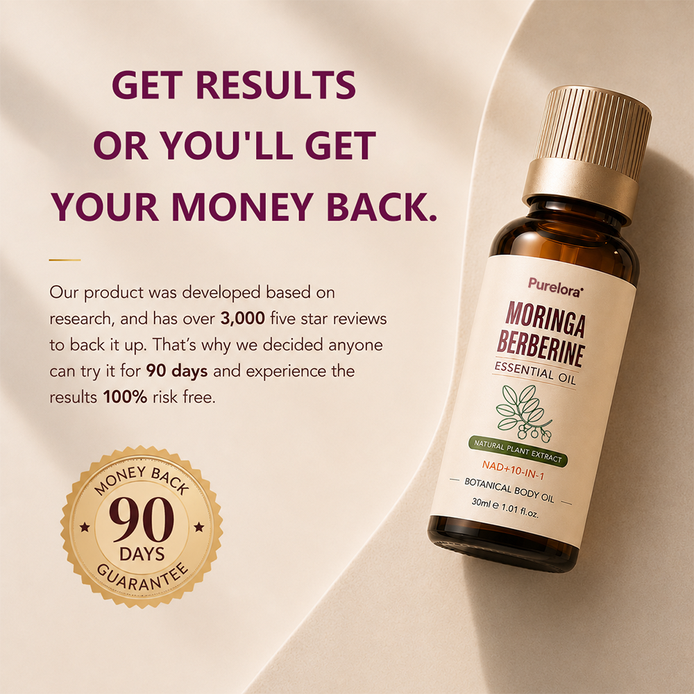 PURELORA® Botanical Sculpting & Firming Oil — A warming massage oil that soothes the abdomen, relieves bloating, and leaves the skin looking firmer.