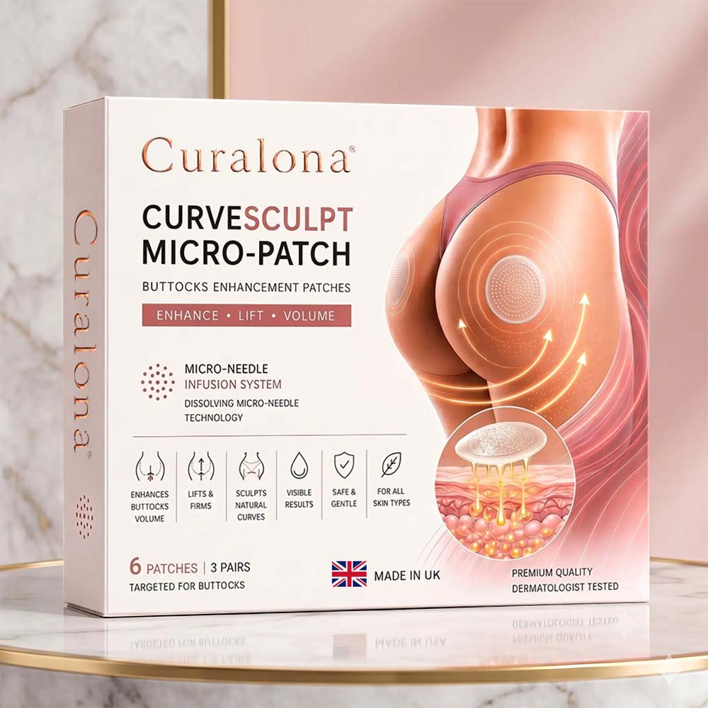 Curalona® CurveSculpt Micro-Patch ✦ Sculpt • Firm • Smooth Lower Body Curves ✦ Micro-Needle Infusion System