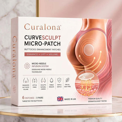 Curalona® CurveSculpt Micro-Patch ✦ Sculpt • Firm • Smooth Lower Body Curves ✦ Micro-Needle Infusion System
