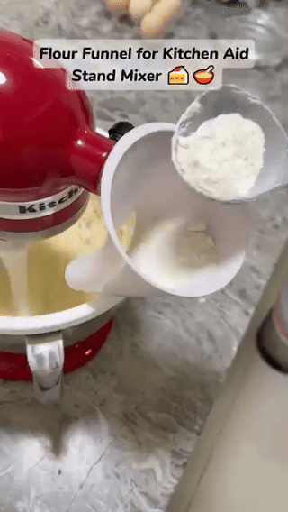 Stand Mixer Flour Funnel