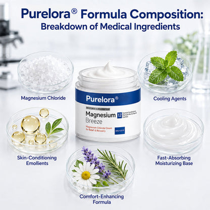 PURELORA® Magnesium Chloride Cream | Relieve sciatica in just 15 minutes!