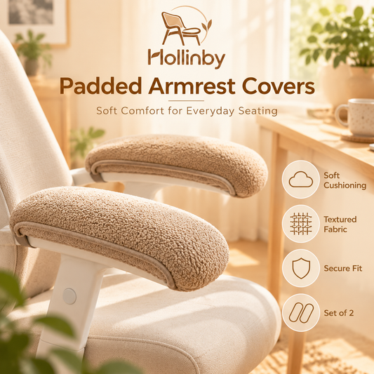 Hollinby Padded Armrest Covers