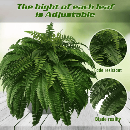 🔥Last Day 75% OFF🔥--UV Resistant Lifelike Artificial Boston Fern