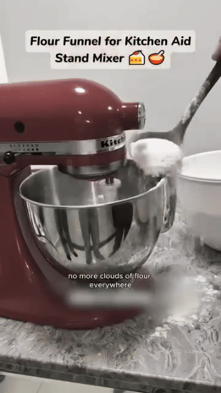 Stand Mixer Flour Funnel