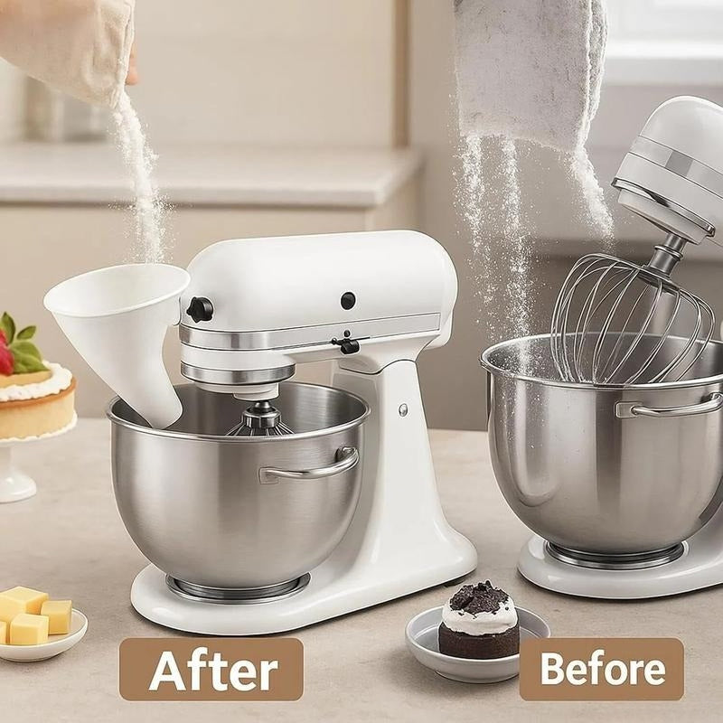 Stand Mixer Flour Funnel