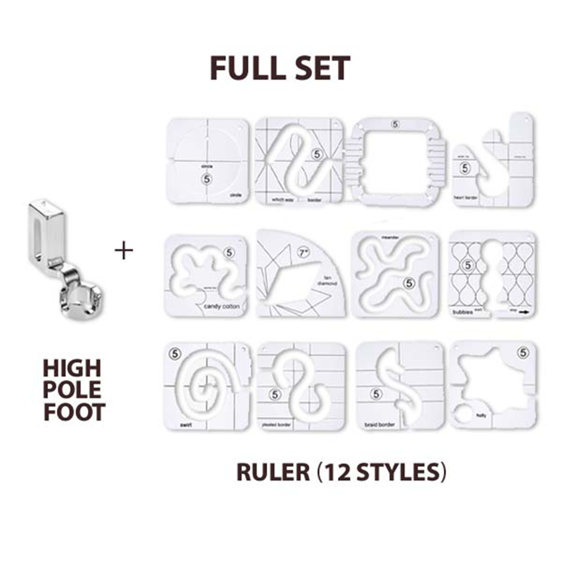 High Shank Ruler Foot