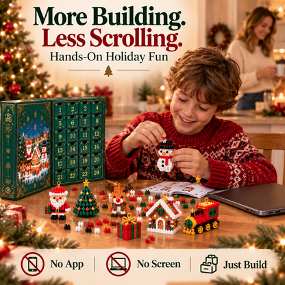 🎅🔥LAST DAY 50% OFF ✨ Christmas Countdown Brick Building Advent Calendar For Families SVOZK®