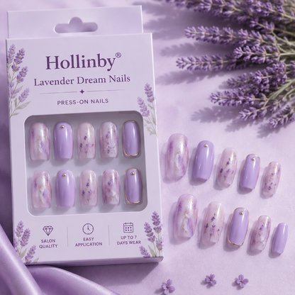 Hollinby® Lavender Dream Nails