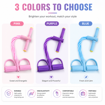 🏋️Multi-functional Pedal Resistance Band Trainer