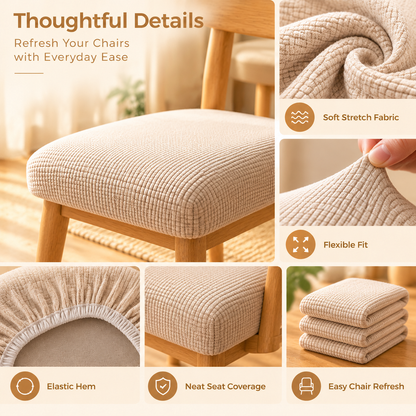 Hollinby Stretch Dining Chair Seat Covers