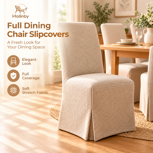 Hollinby Full Dining Chair Slipcovers