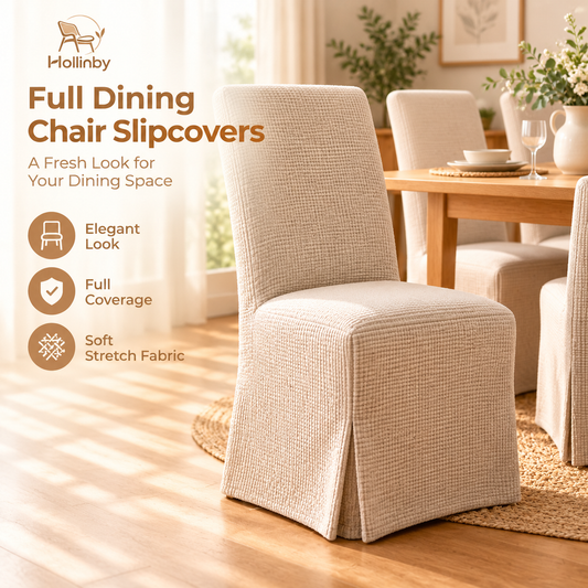 Hollinby Full Dining Chair Slipcovers