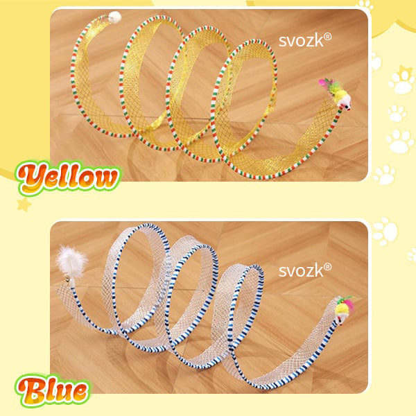 svozk® Self-play Cat Hunting Spiral Tunnel Toy