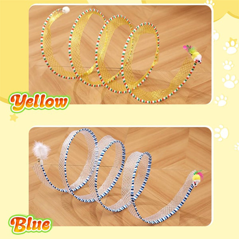 Self-play Cat Hunting Spiral Tunnel Toy