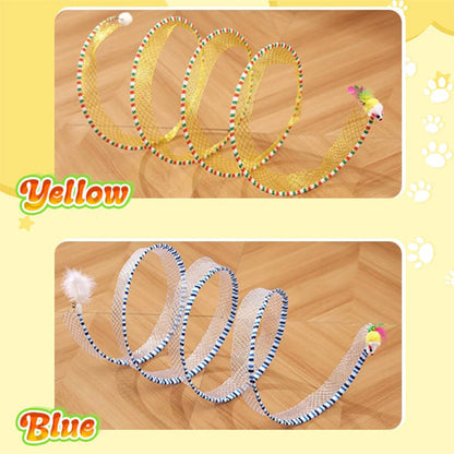 Self-play Cat Hunting Spiral Tunnel Toy