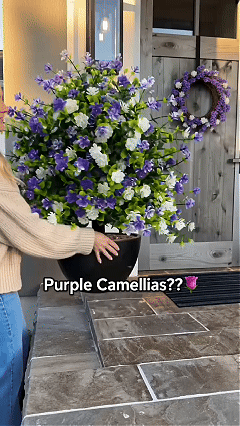 🔥Artificial potted trees with ground stake