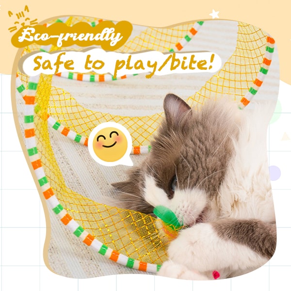 IEY®Self-play Cat Hunting Spiral Tunnel Toy