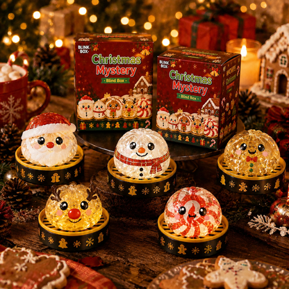 🎅Christmas Squishy Dumplings Mystery Blind Box🎉New Release‑Limited Time Pick‑Your‑Character Sale
