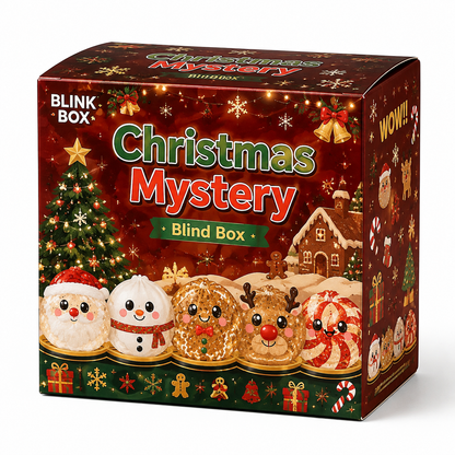 🎅Christmas Squishy Dumplings Mystery Blind Box🎉New Release‑Limited Time Pick‑Your‑Character Sale