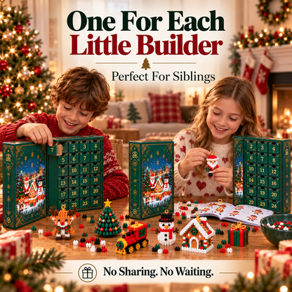 🎅🔥LAST DAY 50% OFF ✨ Christmas Countdown Brick Building Advent Calendar For Families SVOZK®