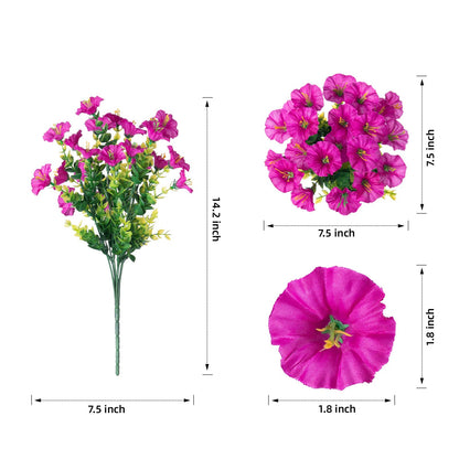 💥Last Day 50% OFF💥UV Resistant Artificial Petunias Flowers