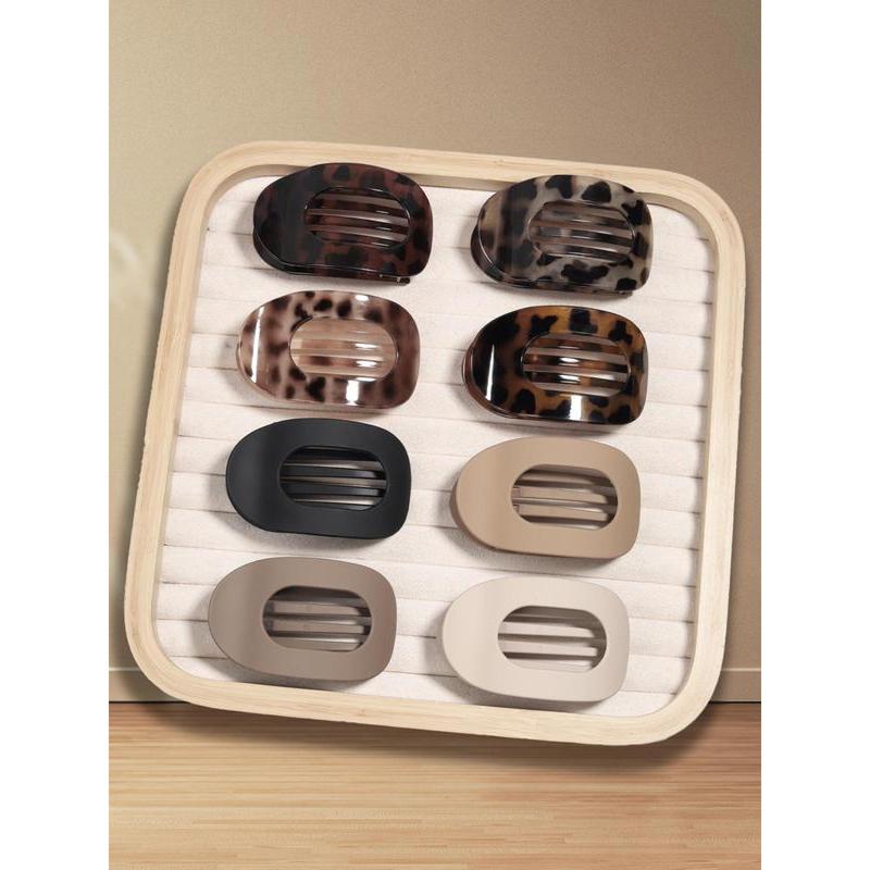 Set of 8 (Dark Tortoise + Classic Tortoise + Light Tortoise + Gray Tortoise + Matte Black + Camel + Dark Brown + Beige)