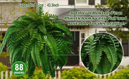 🔥Last Day 75% OFF🔥--UV Resistant Lifelike Artificial Boston Fern