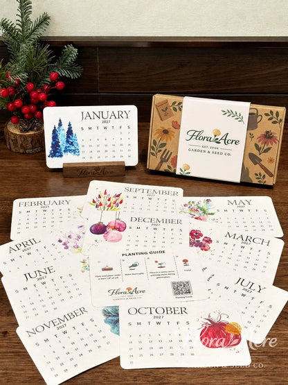 ✨Early Holiday Sale 80% OFF🌱Eco-Friendly Plantable “Timeless” Seed Calendar 2027