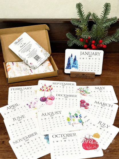 ✨Early Holiday Sale 80% OFF🌱Eco-Friendly Plantable “Timeless” Seed Calendar 2027