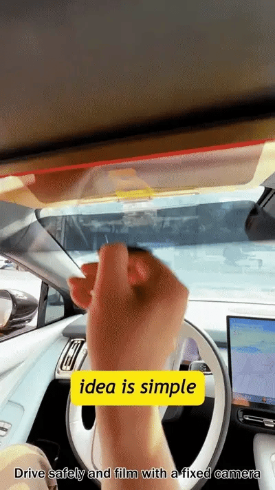 Anti-Glare Car Sun Visor