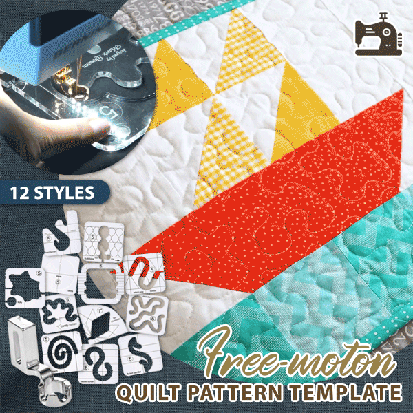 Easy-Quilting Free-Motion Template Set